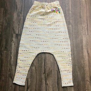 Zara Tweed Boucle “Love” Harem Pants